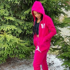 Velvet track suits #matchingset #rhinestones